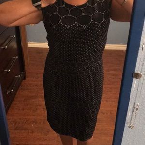 Julia Jordan navy blue dress